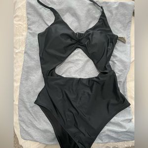 NWT Aerie Black Swimsuit